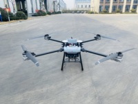 Drone de nettoyage haute pression avec capteur RTK haute précision et anti-collision, pour le nettoyage de fenêtres en hauteur (0-200m)