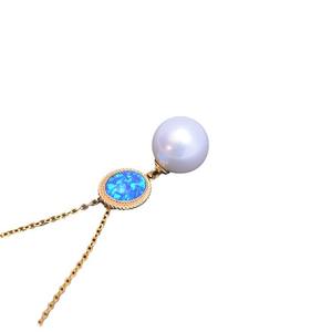 Zhuji Danshui 10-11mm White Round <b>Pearl</b> Pendant <b>Necklace</b> S925 <b>Silver</b> Circle with Strong Light and Fine Flaws Elegant Durable - Product Image 5