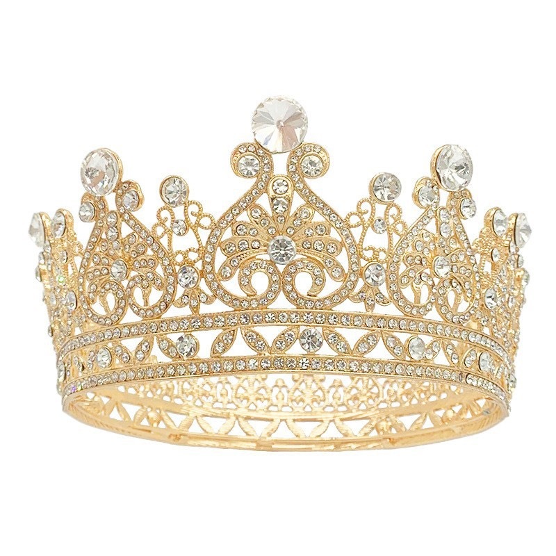 2025 New Baroque Round Small Rhinestone