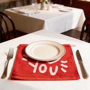 Serviette de cuisine 100% coton écologique, séchage rapide, douce, 34x34cm, respectueuse de la peau, vente en gros directe d'usine, usage quotidien - Product Image 4