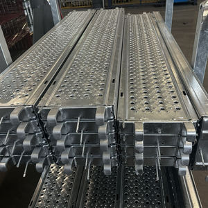 Steel Plank/Catwalk/Platform For Ringlock <strong>Scaffold</strong> System <strong>Scaffolding</strong> Construction Galvanized 320mm Layher <strong>Metal</strong> Boards Andamios