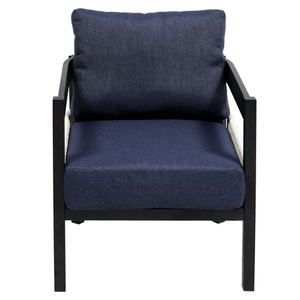 Multi-person Outdoor Iron Sofa <b>Set</b> Table Modern Design Foldable Portable Eco-Friendly Rattan Decoration <b>Waterproof</b> Garden - Product Image 6