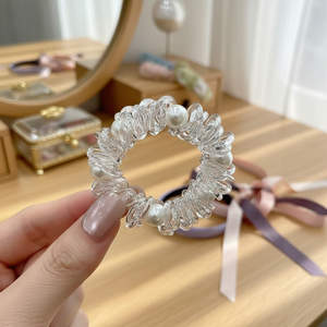 Elegante nastro di raso fatto a mano cravatte per capelli moda accessori per bambini vendita calda all'ingrosso - Product Image 3