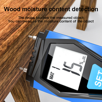 Humidimètre numérique pour bois WM700 Garantie 3 ans Détecteur d'humidité du bois Hygromètre Testeur d'humidité