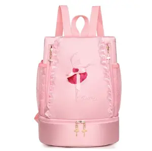 Sac à dos de danse de Ballet mignon Tutu sac de danse avec porte-clés sacs de sport de danse de Ballet pour filles nouvelle collection