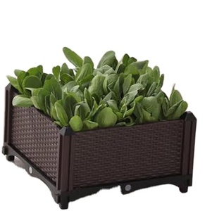 Household Mobile Planting Box Outdoor Balcony Rooftop Flower and <strong>Vegetable</strong> Planting Box <strong>Vegetable</strong> <strong>Pot</strong> - Product Image 4