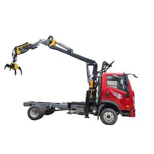 Grue à <span class=keywords><strong>grappin</strong></span> hydraulique 6,8 m, multifonctionnelle pour déchets de bois et <span class=keywords><strong>ferraille</strong></span>, taille personnalisée, directement de l'usine - Product Image 1