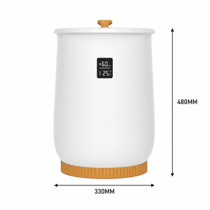 <span class=keywords><strong>Chauffe</strong></span>-serviettes de luxe avec écran LED, 4 réglages de minuterie, commande à un bouton, 20 L, <span class=keywords><strong>chauffe</strong></span>-serviettes, <span class=keywords><strong>chauffe</strong></span>-couverture - Product Image 2