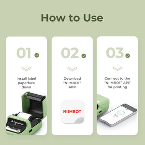 เครื่องพิมพ์ฉลากพกพา NIIMBOT <span class=keywords><strong>B21</strong></span> ขนาด 2 นิ้ว เครื่องพิมพ์ฉลากความร้อนอัจฉริยะขนาดเล็ก - Product Image 4