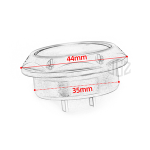 Couvercle de jante de moyeu de roue en aluminium CNC pour moto <span class=keywords><strong>Piaggio</strong></span> Liberty MP3 Sfera RST Fly Hexagon Zip II FR SP Gilera Fuoco - Product Image 6
