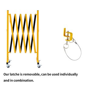 แผงกั้นเพื่อความปลอดภัยบนท้องถนนทำจากเหล็กอะลูมิเนียมพับเก็บได้ขนาด250ซม. ควบคุมฝูงชนได้ - Product Image 4