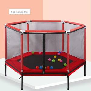 Hochwertiges Kinder-Trampolin mit Sicherheitsnetz für drinnen und draußen, Rebounder für Kinder von 3-12 Jahren, Fitness- und Trainingsgerät - Product Image 3