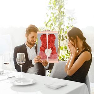 Ours en roses OEM 2026 A/B 25CM – Ours en peluche en forme de rose pour la Saint-Valentin et Halloween pour petite amie - Product Image 5