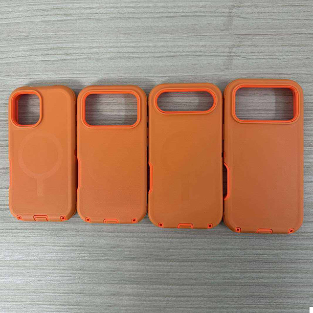 MOQ500 Outdoor Rugged Defender Phone Cover for iPhone 17 16 15 14 13 12 11 Pro Max Plus 17e X XS XR 8+ 7G Belt Clip Package Case