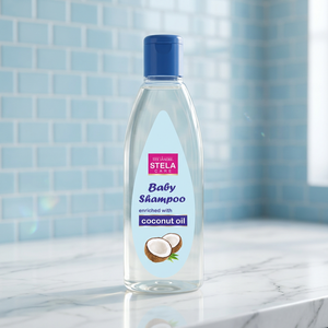Champú para Bebés Stela Care, Limpieza Suave para el Cabello, para el Baño Diario, Cuidado del Cuero Cabelludo y Rutina de Aseo para Bebés - Product Image 2