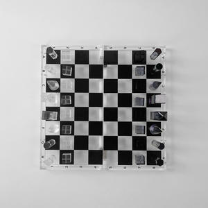 Custom Clear Acrylic Chess <b>Board</b> Durable <b>Game</b> Table Top <b>for</b> Ages <b>7</b>-14 Puzzle Interactive Toy <b>for</b> Home & Office - Product Image 2