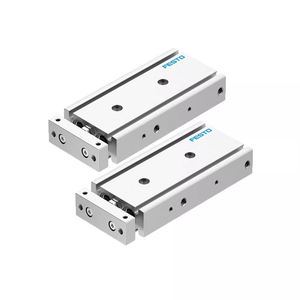 Cylindre pneumatique à <span class=keywords><strong>double</strong></span> <span class=keywords><strong>tige</strong></span> DGTZ-GF-6-10-16-20-50-P-A FESTOs Cylindre pneumatique télescopique à <span class=keywords><strong>double</strong></span> arbre - Product Image 1