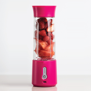 Mélangeur portable de 500 ml à 6 feuilles en acier inoxydable, presse-agrumes, mini-centrifugeuse, personnel pour les voyages, port USB de Type C