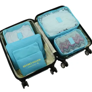 Ys 6Pcs <b>Compression</b> Pouches Prevention Organizers Packing Luggage Travel <b>Bags</b> - Product Image 1