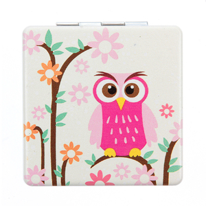 OEM ODM Biểu Tượng Tùy Chỉnh Cá Nhân Mô Hình Cổ Điển Nhỏ Gọn Gương Owl Thiết Kế Trang Điểm Gương Mini Vanity Nhỏ Gọn Gương - Product Image 3