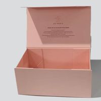 Boîte-cadeau en papier de luxe Boîtes cadeaux à couvercle magnétique en carton rigide avec fermeture magnétique