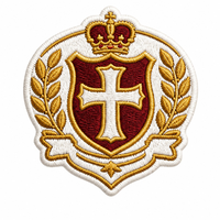 Patch brodé personnalisé éco-responsable pour sacs, chapeaux et accessoires vestimentaires avec options de fixation thermocollante ou velcro