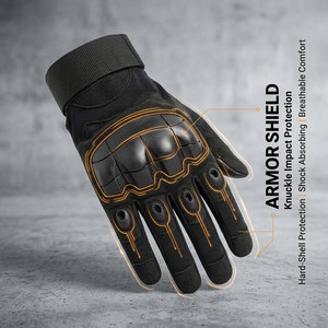 <span class=keywords><strong>Gants</strong></span> de cyclisme tactiques avec protection des articulations, antidérapants, respirants, en maille, compatibles écran tactile pour <span class=keywords><strong>VTT</strong></span> et moto - Product Image 6