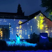 Espectáculo de Luces Proyectadas Programables para Edificios, Efecto Visual Personalizado para Decoración Nocturna de Arquitectura Urbana