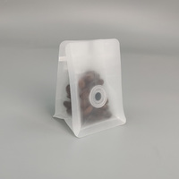 Sacs d'échantillons de grains de café miniatures personnalisés OEM |   Sacs refermables étanches en PE de qualité alimentaire pour emballage de chips de pommes de terre carrées, petit format