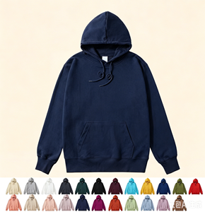 Sudadera con Capucha Unisex Extra Grande de Invierno, 80% Algodón, 20% Poliéster, Sudadera con Capucha para Hombre, Impresión de Logotipo Personalizada, Sudadera Gruesa y Suave para Hombre - Product Image 1