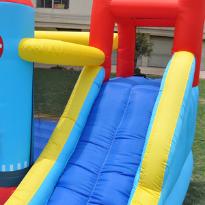 Gia đình <span class=keywords><strong>mini</strong></span> Trampoline trẻ em sân chơi giải trí cơ sở Rocket Castle nước trẻ em leo núi trượt - Product Image 4