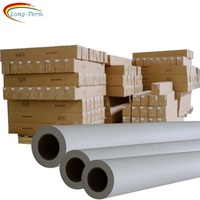 Papier de sublimation grand format le plus vendu en 2022, rouleau de papier de sublimation 100% transfert de couleur, 70 g/m², papier de transfert thermique