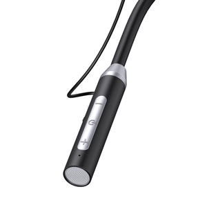 KSC-833 Black Bluetooth Neckband Headphones <b>Wireless</b> Sports Earphones With <b>Mic</b> For Running And Gym Use - Product Image 2