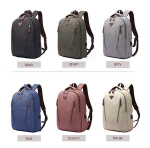 Custom Logo USB TravelBackpack <strong>Waterproof</strong> Hiking School Laptop <strong>Rucksack</strong> - Product Image 2