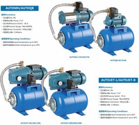 Pompe à eau périphérique de jardin à haute pression électrique monophasée QB60 de 1 2 3 CV 50 Hz 220 V, fabrication chinoise, robuste