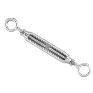 Buona qualità in acciaio inox Hardware marino Din1480 corpo aperto occhio per occhio tenditore del cavo ringhiera