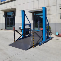 Plateforme élévatrice mobile pour quai de chargement/déchargement de conteneurs en entrepôt, capacité 2 à 3 tonnes, tables élévatrices hydrauliques, élévateur de fret