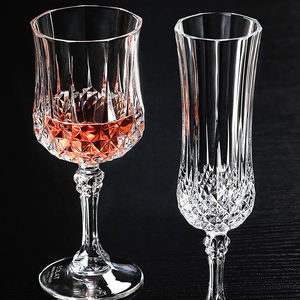 Style nordique classique Transparent usage domestique Cocktail vin rouge différent en relief cristal <span class=keywords><strong>whisky</strong></span> verre gobelet - Product Image 2