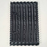 Matériau de remplissage pour tour de refroidissement à jets d'eau, type S-wave / Dot-wave / Oblique Staggered pour centrales électriques et systèmes CVC