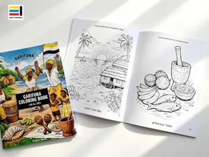 Livre de coloriage pour enfants de haute qualité avec reliure parfaite et papier couché pour le dessin et la peinture éducatifs - Product Image 2