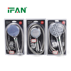 Pommeau de douche multifonctionnel en plastique ABS IFAN, directement de l'usine, pour salle de bain, à tenir à la main - Product Image 6