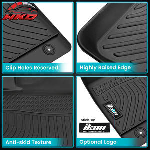 Tapis de sol robustes pour Hyundai Ioniq 5 2022-2024, revêtement en TPE 3D moulé, imperméable - Product Image 2