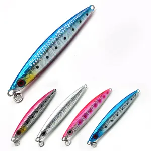 100g 150g 200g Fishing Jigbait Lure Saltwater Fast Speed Jigging Lure Metal Vertical Fishing Jigs