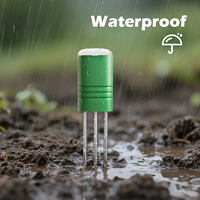Capteur d'humidité du sol sans fil 4-en-1 intelligent pour plantes, testeur de fertilité, de luminosité et de température, moniteur d'humidité de jardin Tuya en ABS