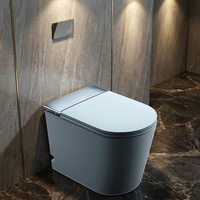 Hot Sale Smart One Piece Toilets Intelligent Wc Water Closed Bidet Seat Cover Smart Automatic Toilet Bowl