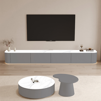 Meuble TV moderne Meuble TV en bois Console média de luxe Mobilier pour la maison Ensembles de salon Support TV