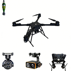 Heavy Payload Individual Throw Drone 50-200KG Custom Load Dual-Light <b>Night</b> <b>Vision</b> - Product Image 4