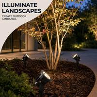 7W COB LED Landschaftsstrahler IP65 Außen-Gartenleuchte AC85-265V Wasserdichte Rasenbeleuchtung für Hof und Terrasse
