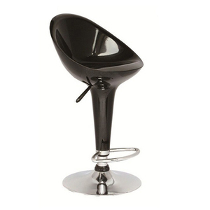 Tabourets de bar modernes et réglables, robustes, pour usage commercial et villas, pivotants à 360 degrés, construction en plastique durable, base en métal - Product Image 1