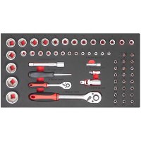 Carrito de Herramientas Kinbox para Reparación de Automóviles, Gabinete Completo con Herramientas de Taller